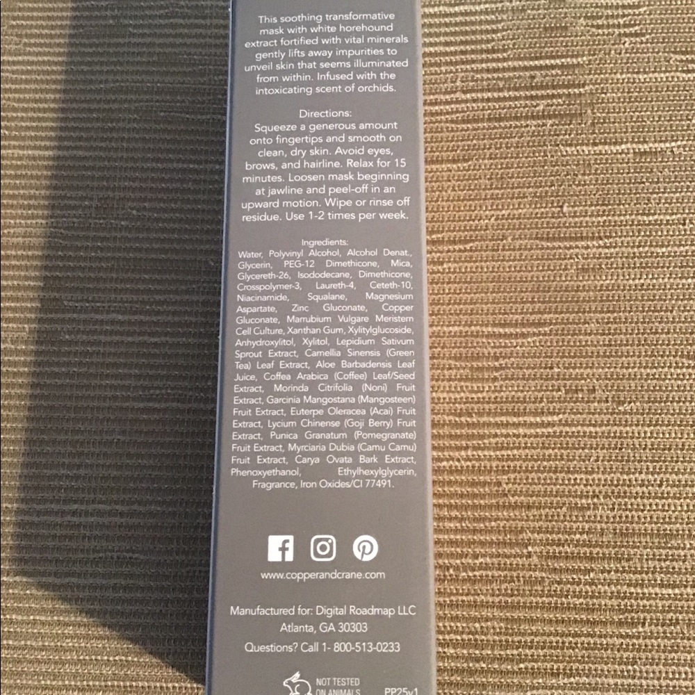 NEW Copper & Crane Radiance Mask! - Picture 6 of 6